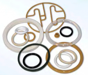 Custom designed shapes, component parts, standard O-rings in metric, JIS, AS568 Standard or unique sizes can also be manufactured.